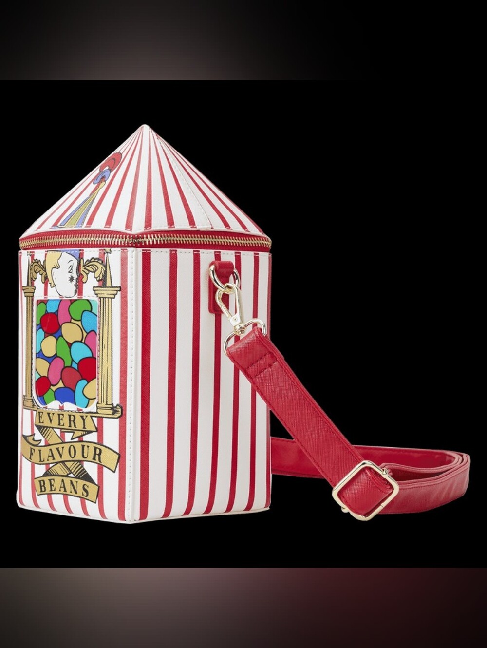 Loungefly Harry Potter Bertie Bott’s Every Flavour Beans Crossbody Purse - Picture 2 of 4